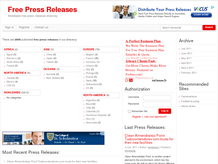 www.freepressreleases.eu