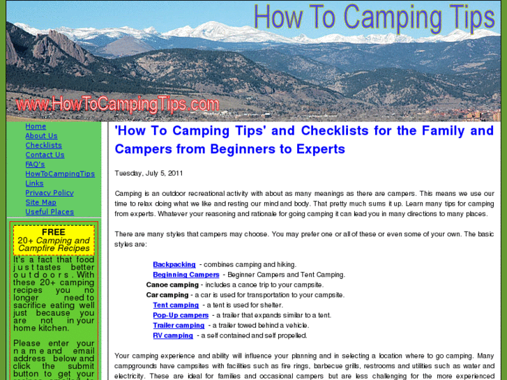 www.howtocampingtips.com
