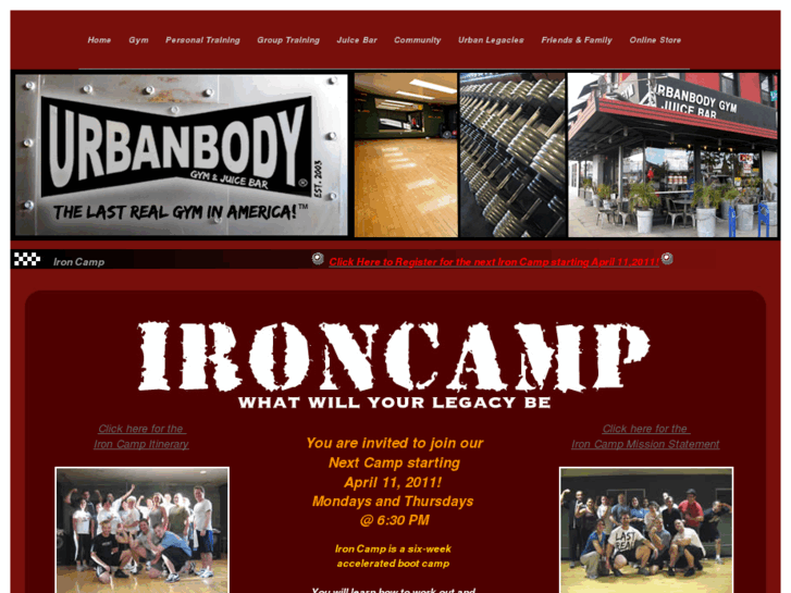 www.ironcampinfo.com