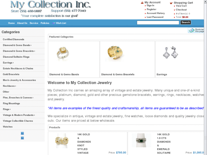 www.mycollectionforsale.com