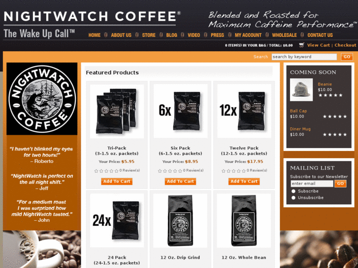 www.nightwatchcoffee.com