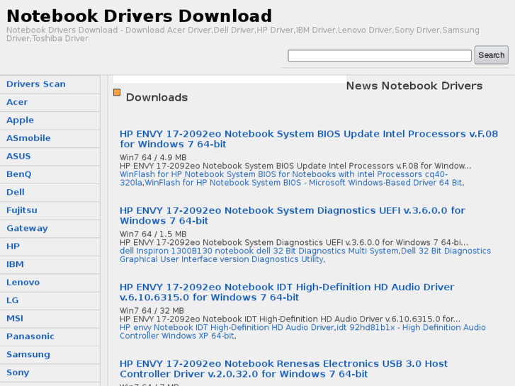 www.notebookdriversdownload.com