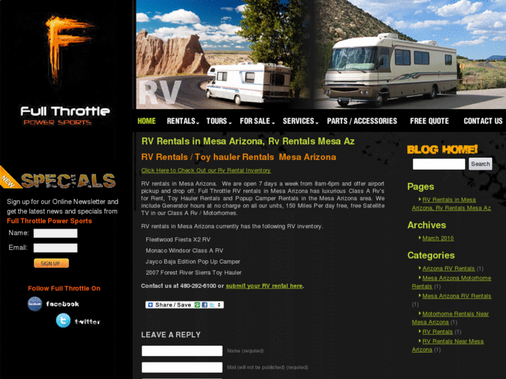 www.rvrentalsmesaarizona.com