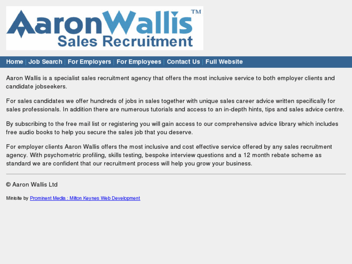 www.salesrecruitment.mobi