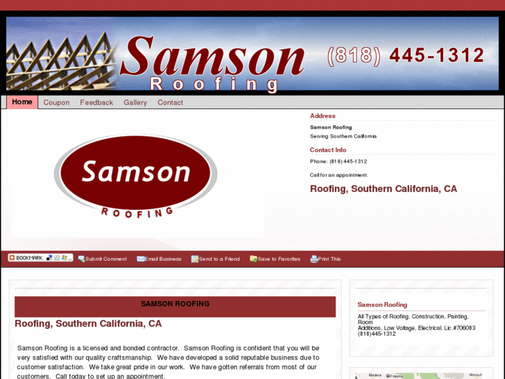 www.samsonroofing.net