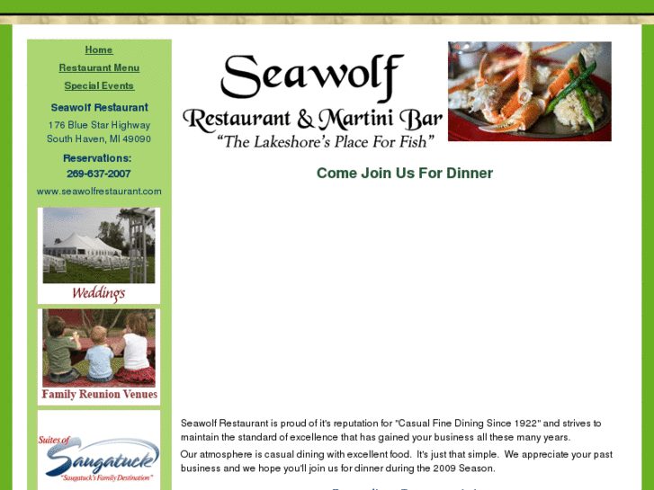 www.seawolfrestaurant.com