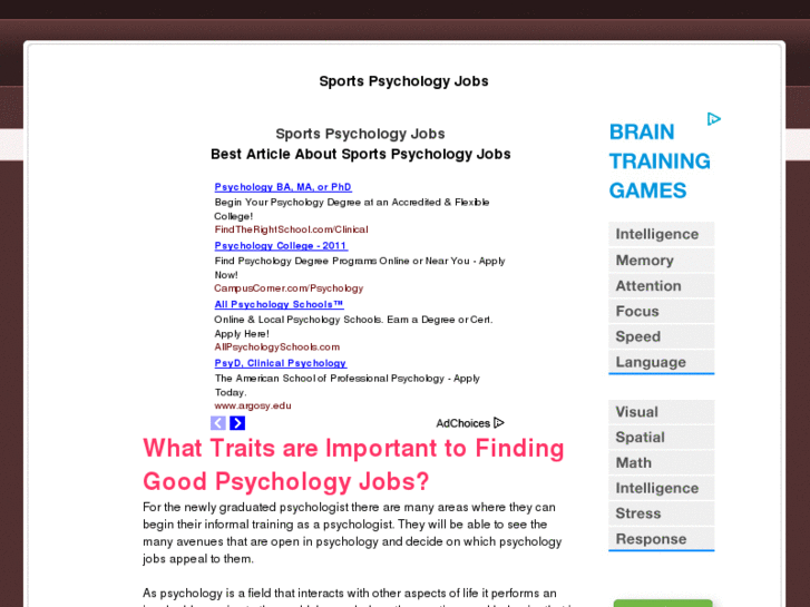 www.sportspsychologyjobs.com