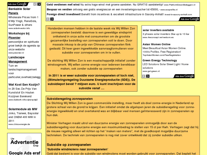 www.subsidiezonnepanelen.nl