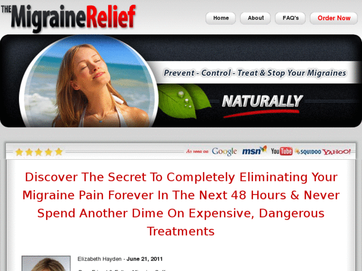 www.themigrainerelief.com