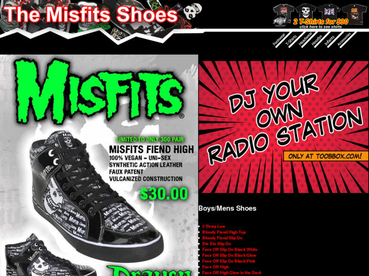 www.themisfitsshoes.com