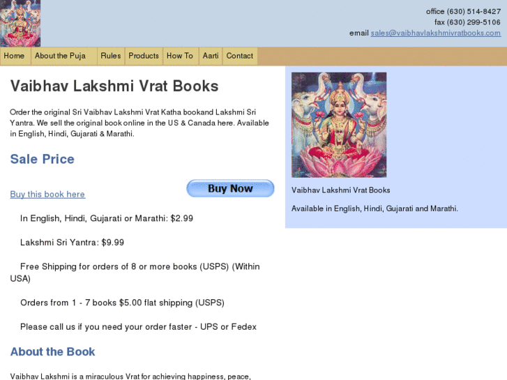 www.vaibhavlakshmivratbooks.com