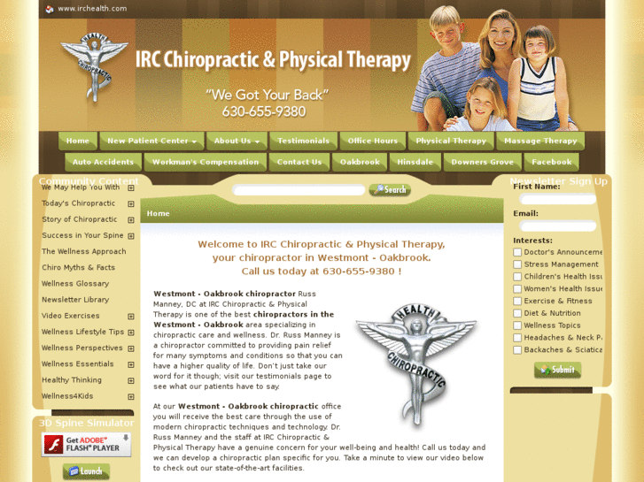 www.chiropractorinhinsdale.com