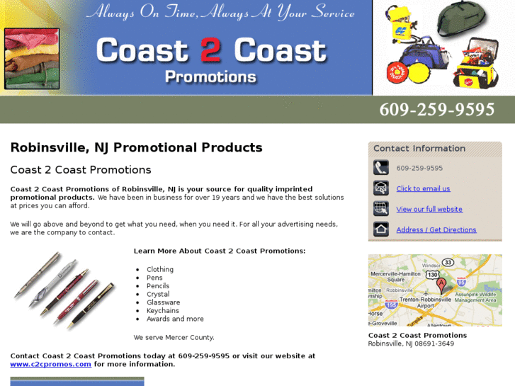 www.coast2coastpromoproducts.com