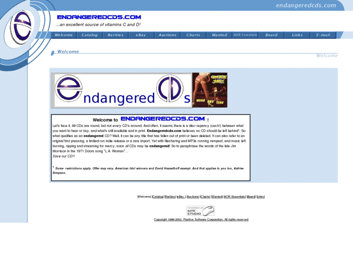 www.endangeredcds.com