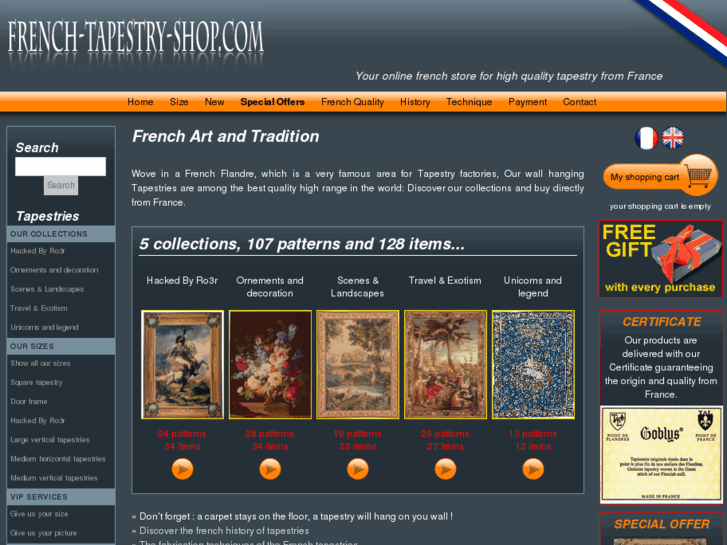 www.french-tapestry-shop.com