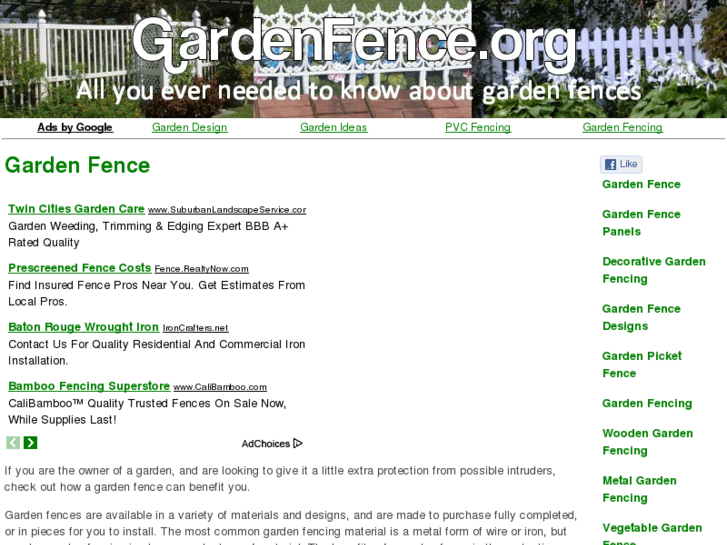 www.gardenfence.org