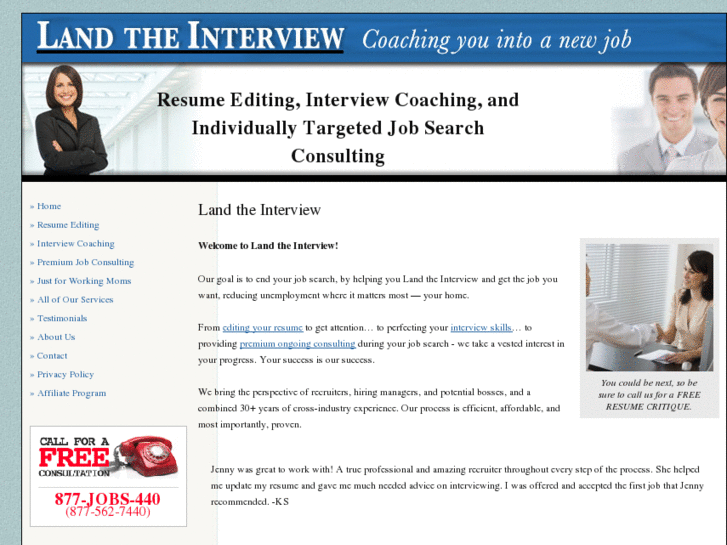 www.landtheinterview.com