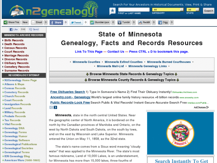 www.myminnesotagenealogy.com