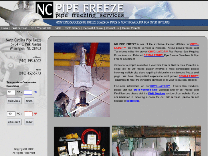 www.ncpipefreeze.com