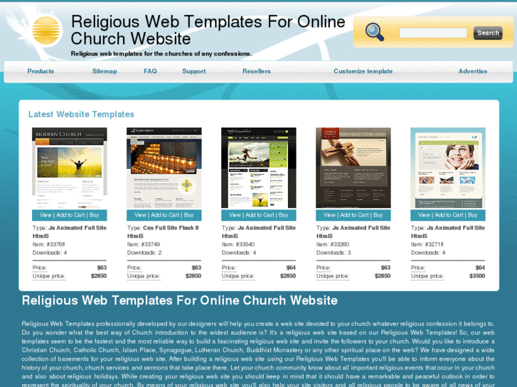 www.religiouswebtemplates.com