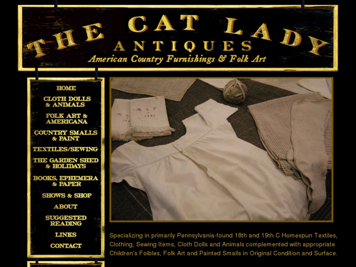 www.thecatladyantiques.com