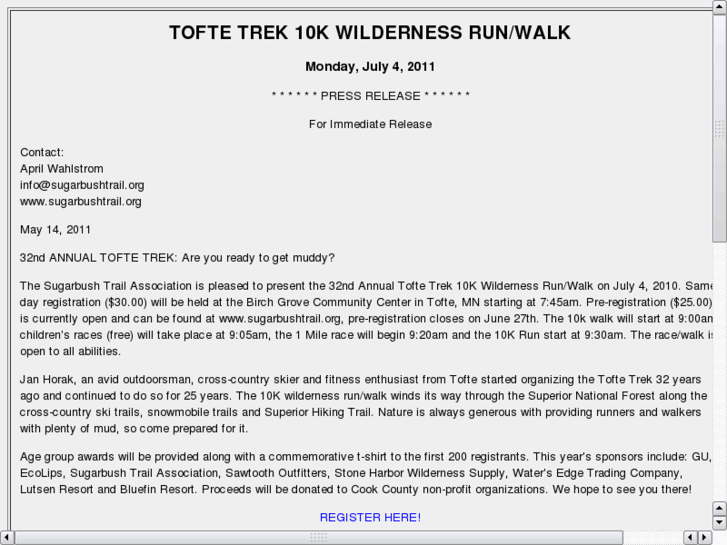 www.toftetrek.com