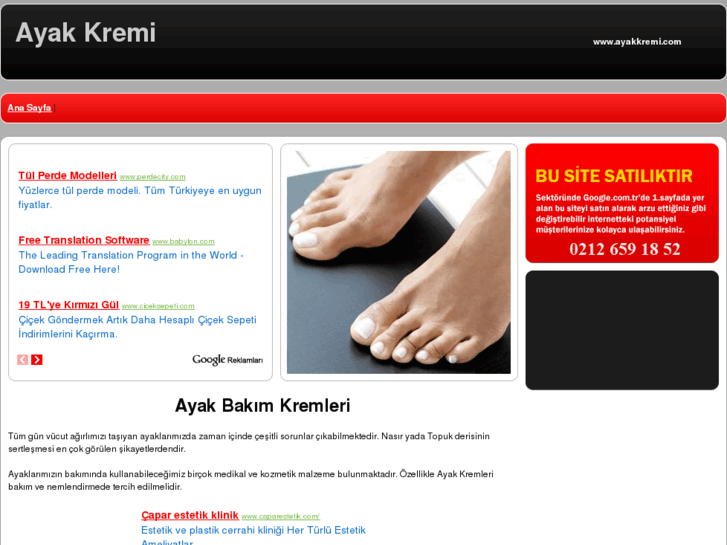 www.ayakkremi.com