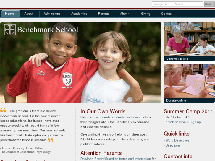 www.benchmarkschool.com