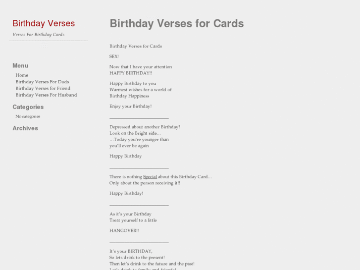 www.birthday-verses.com