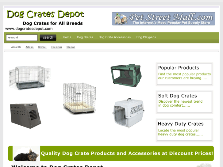 www.dogcratesdepot.com