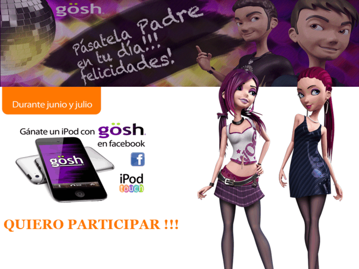 www.gosh.com.mx