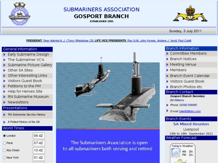 www.gosportsubmariners.com