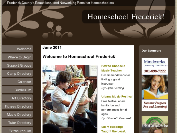 www.homeschoolfrederick.com