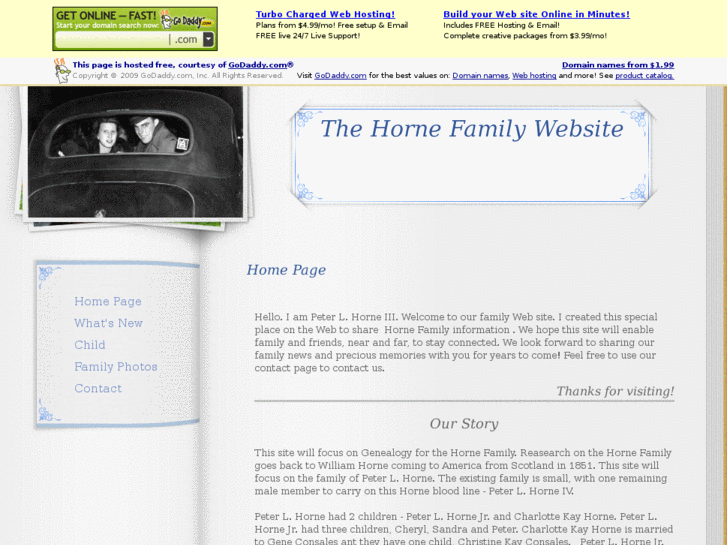 www.hornefamily.info