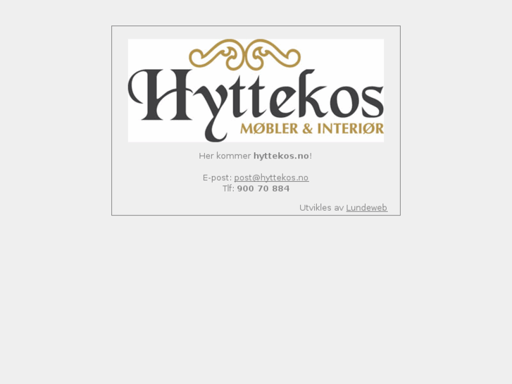 www.hyttekos.no