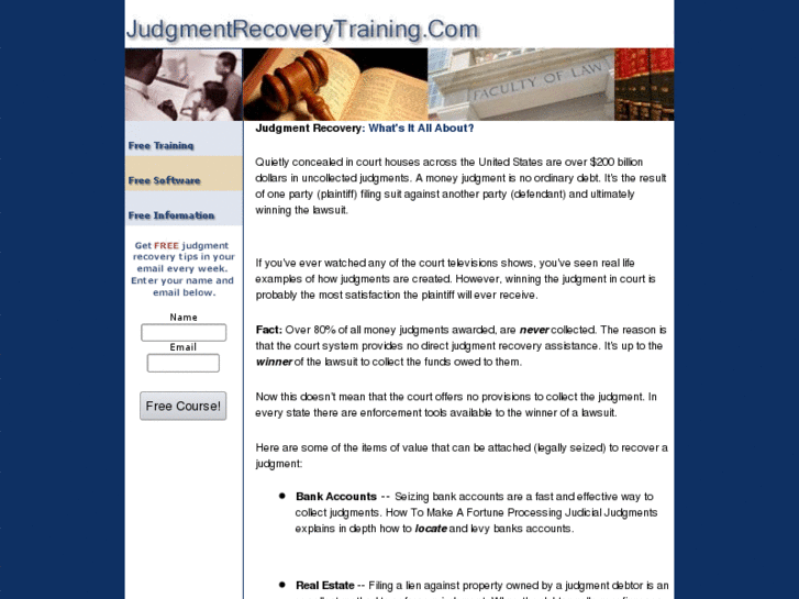 www.judgmentrecoverytraining.com