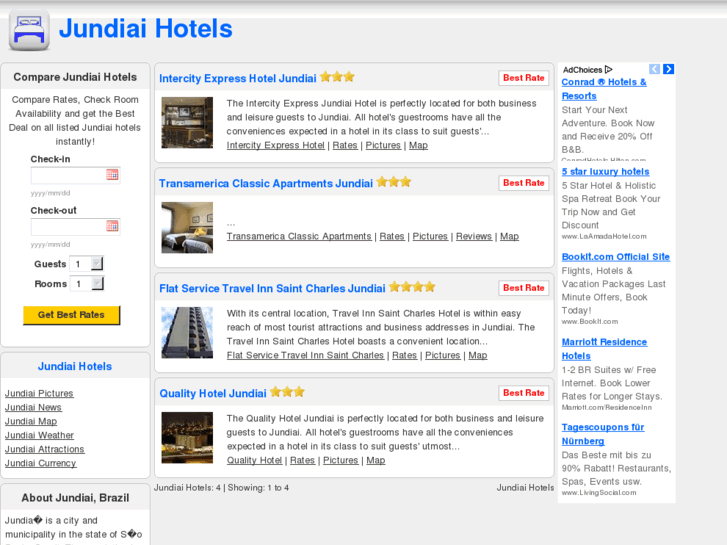 www.jundiaihotels.com