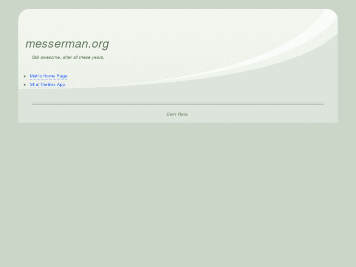 www.messerman.org