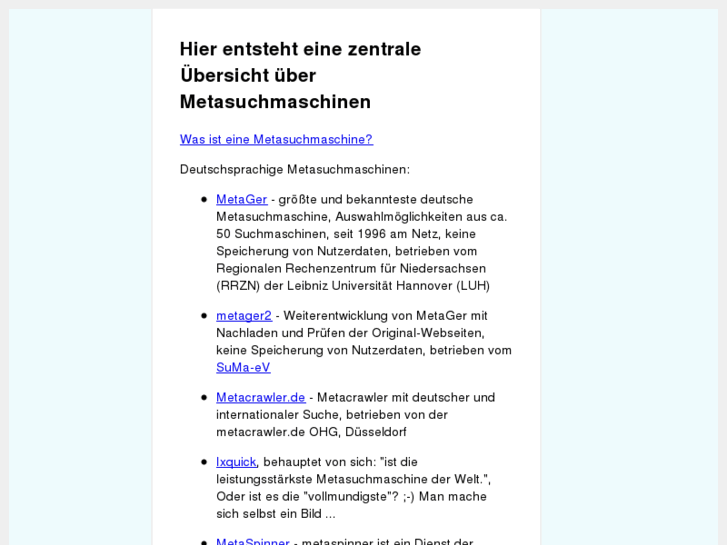 www.metasuchmaschinen.org