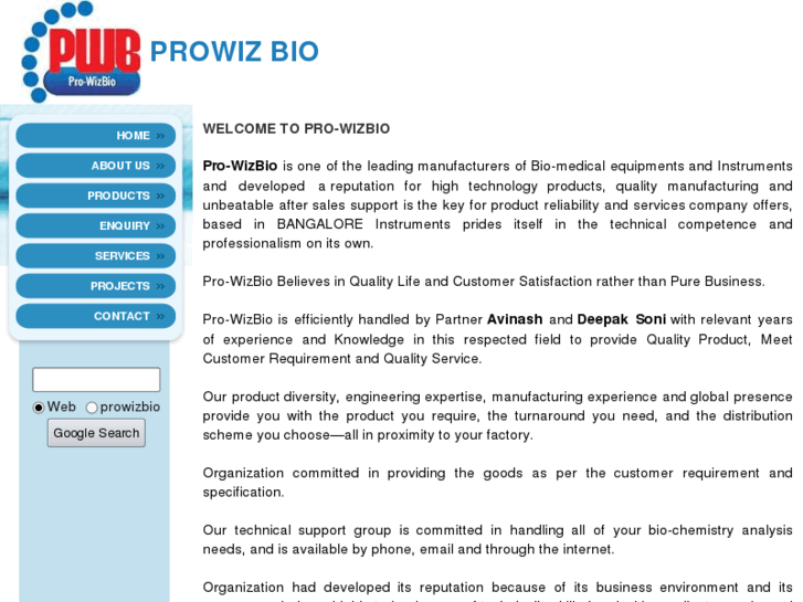 www.pro-wizbio.com