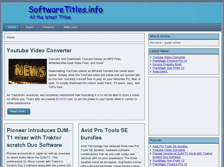 www.softwaretitles.info