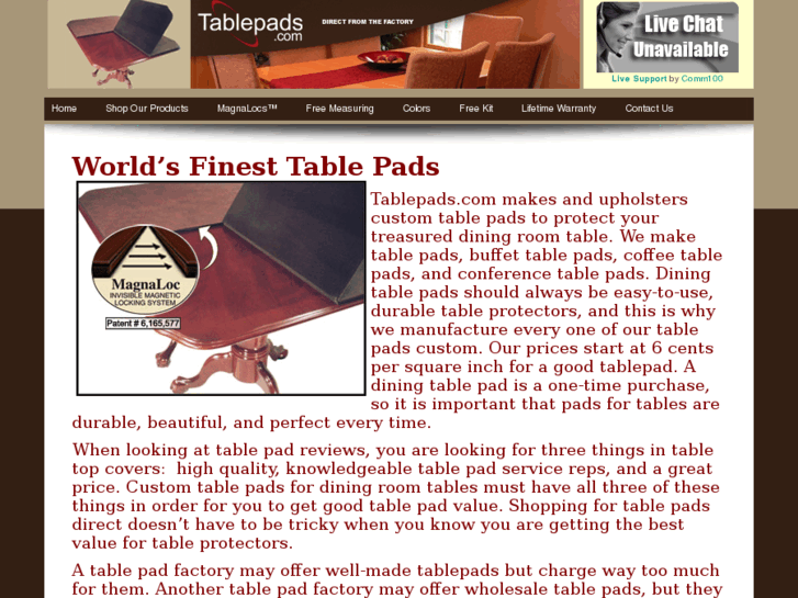 www.tablepads.com