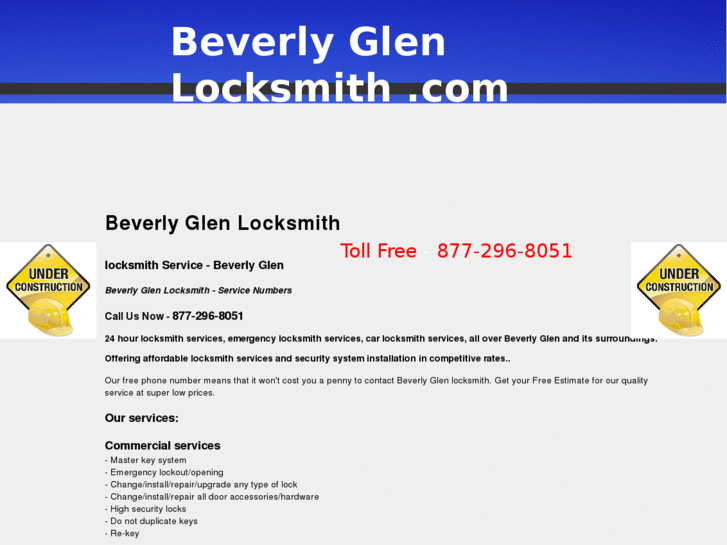 www.beverly-glen-locksmith.com