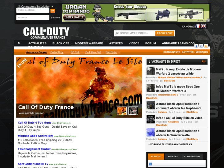 www.callofdutyfrance.com