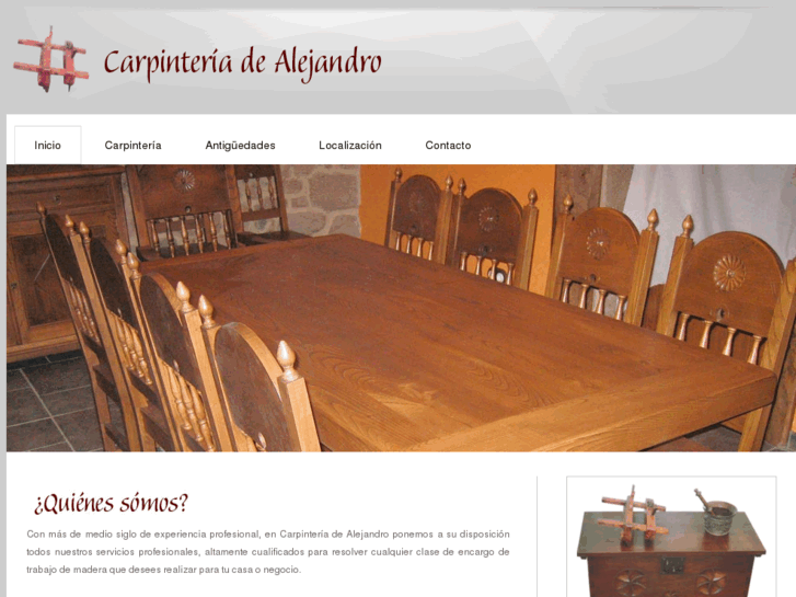 www.carpinteriaalejandro.com