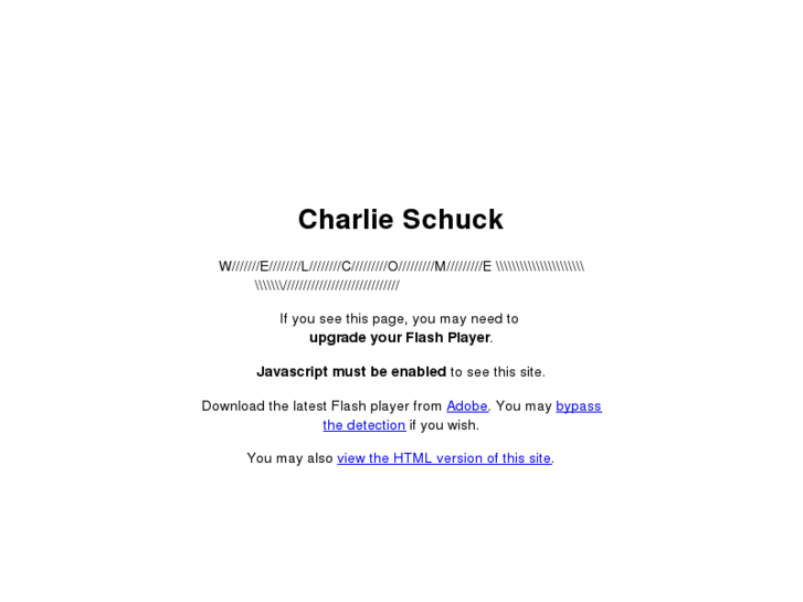 www.charlieschuck.com