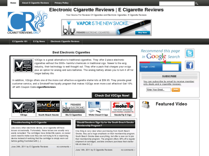 www.cigarettereviews.org