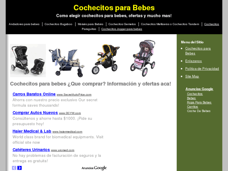 www.cochecitosparabebes.org