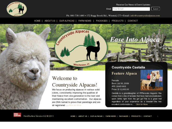 www.countrysidealpacas.com