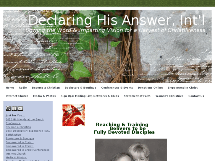 www.declaringhisanswer.com